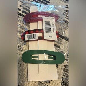 Maurices Pink Glitter Hair Clip